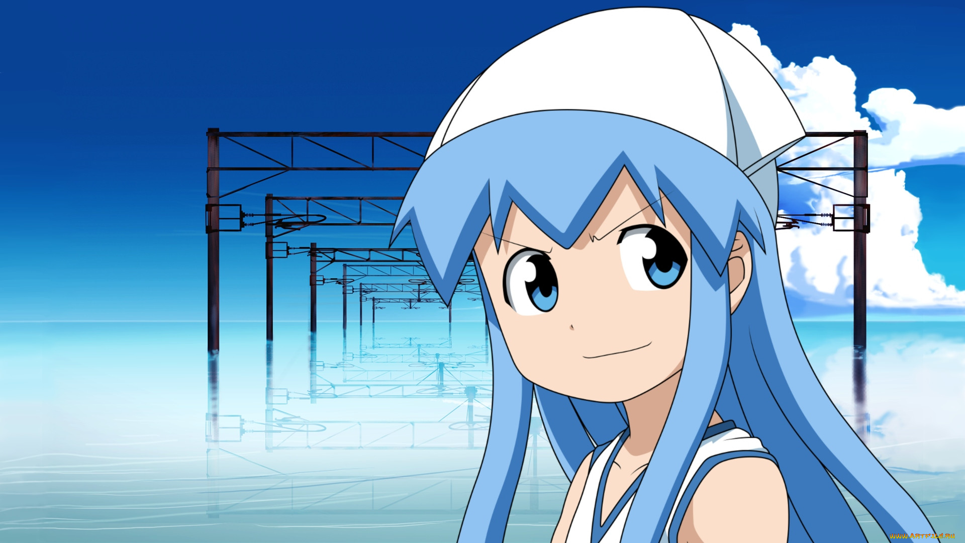 , shinryaku,  ika musume, 